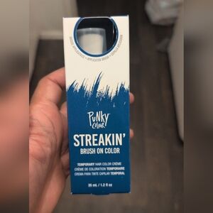 Punky Navy Blue Color Streakin' Brush On Temporary Hair Color- Navy